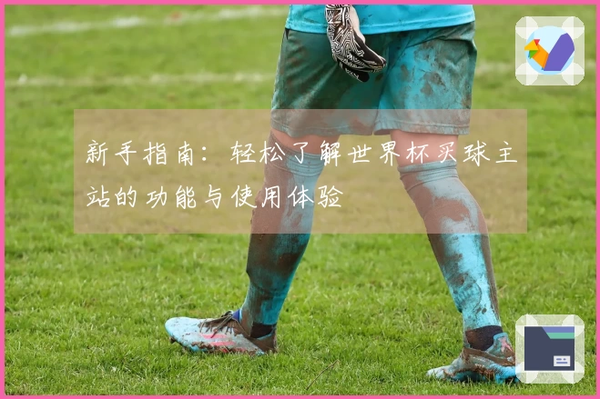 新手指南：轻松了解世界杯买球主站的功能与使用体验